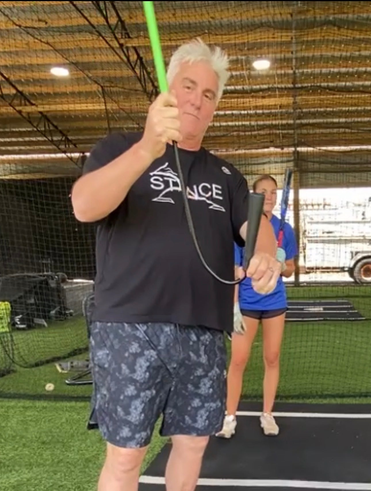 Handheld Flexible Batting Tee